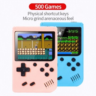 Retro Portable Mini Handheld Video Game Console 8 Bit 3.0 Inch Màu LCD Trẻ em Màu Game Player Được xây dựng trong 500 trò chơi