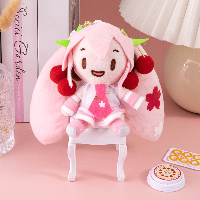 Móc Khóa Hình Búp Bê Hatsune Miku Nhồi Bông YB2 BY2