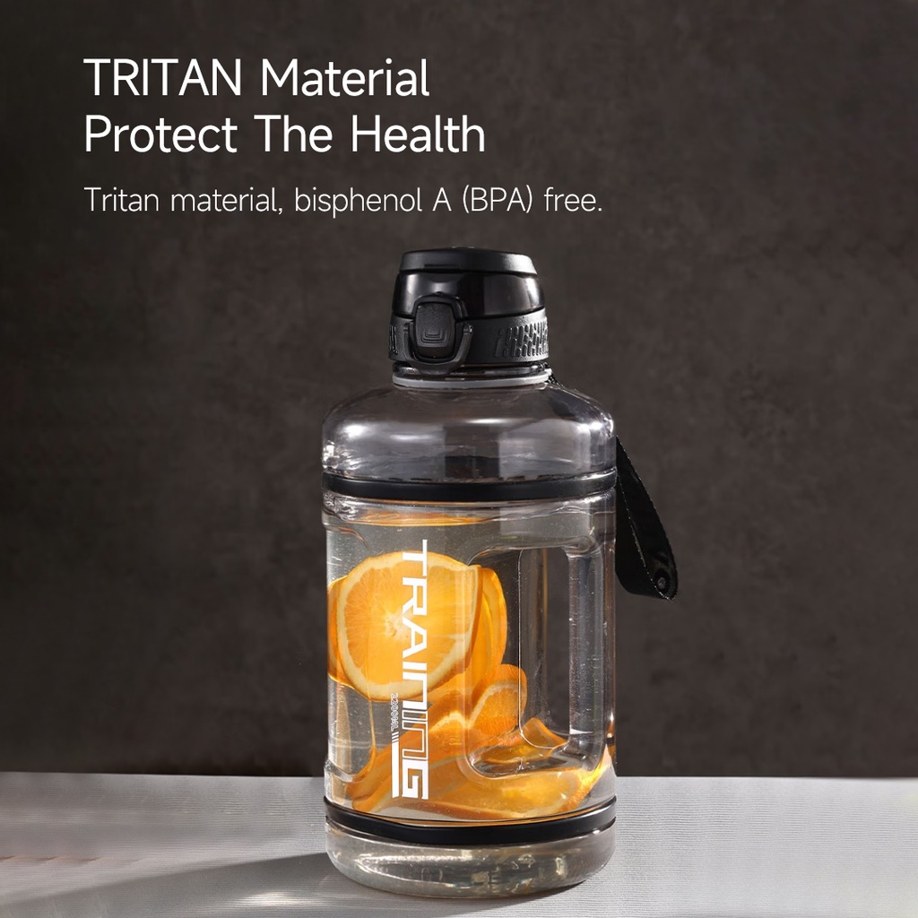 Xiaomi Youpin Bình Nước Thể Thao   Quange Dung Tích Lớn 2200ML Tiện Dụng Cho Nam Và Nữ