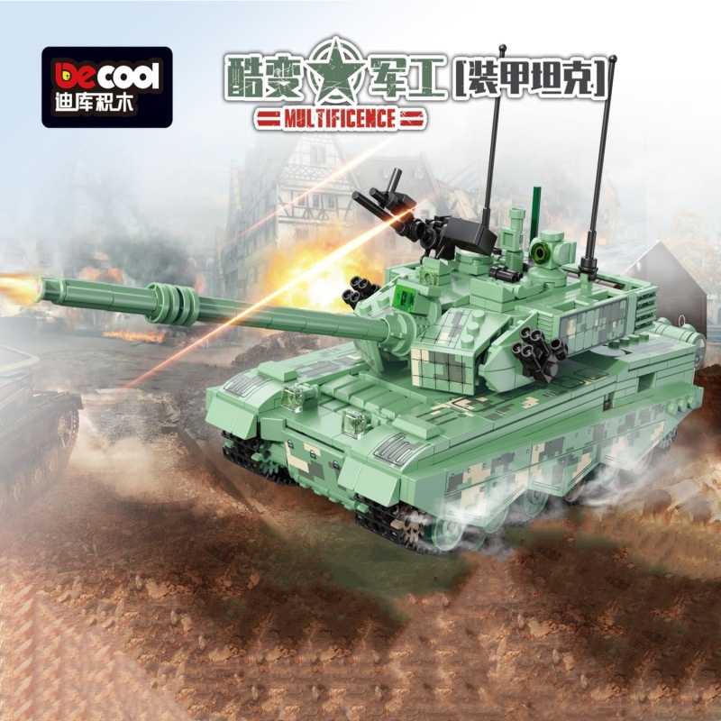 Đồ Chơi Lắp Ráp Xe Tăng Quân Đội 3 Trong 1 WW2