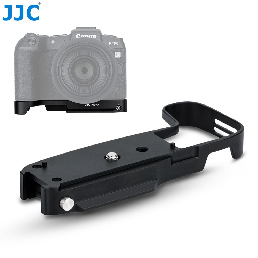 Tay cầm mở rộng JJC HG-RP EG-E1 bằng kim loại thay thế an toàn cho máy ảnh Canon EOS RP R8/ Arca Swiss