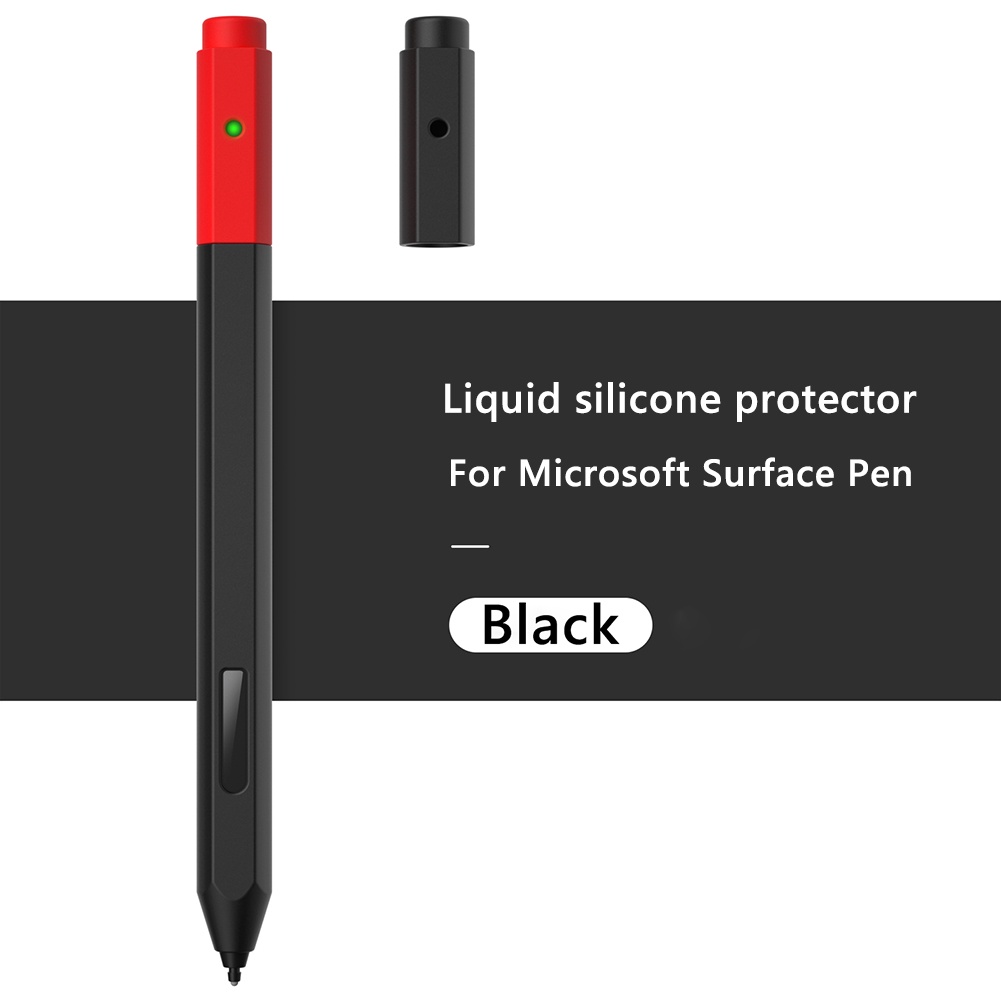 Tablet Surface Stylus Pen Case Protector Split Dust-proof Silicone Cover for Microsoft Surface Pen Sweat-proof Cover