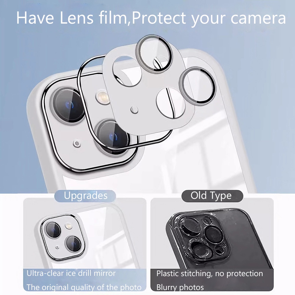 Miếng Dán Bảo Vệ Camera Bằng Kim Loại Cho iphone 14promax 11 13 12 7Plus X XS Max 7