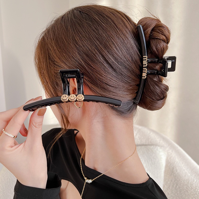 Kẹp Tóc Càng Cua 13CM Màu Đen Thời Trang