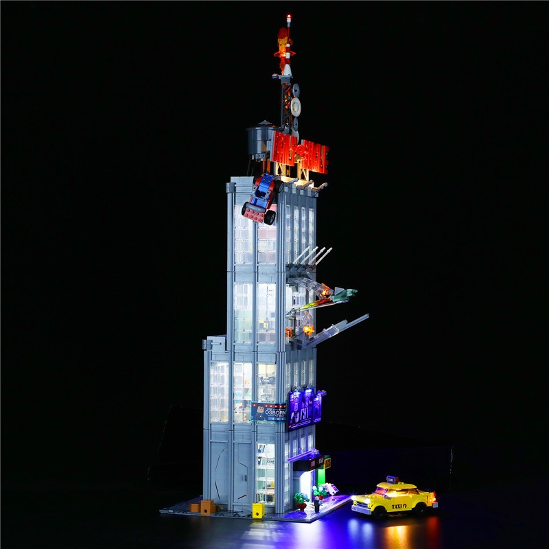 Led Light Kit for Lego 76178 Daily Bugle Lighting