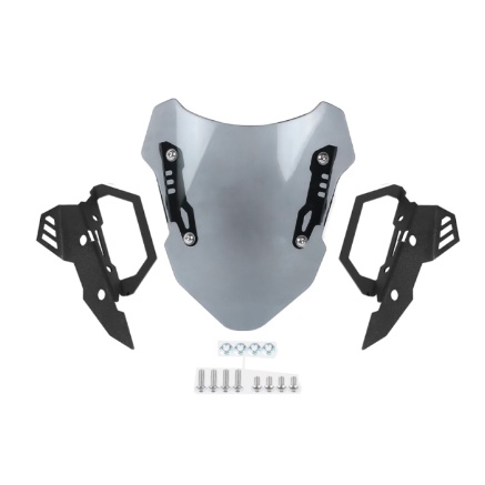 Kính Chắn Gió Bằng Hợp Kim Nhôm Cho MT125 MT-125 MT15 MT-15 2019 2020 MT 15