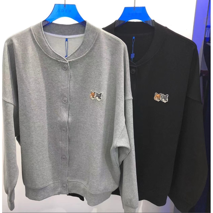 Áo Khoác cardigan Thêu Hình Cáo Phong Cách Thời Trang Đường Phố Mới 2023