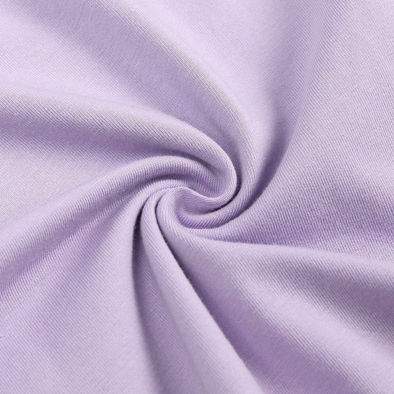 Áo Thun Cotton Mềm Tay Ngắn Màu Trơn Thoáng Khí Dành Cho Trẻ Em 1-5 Tuổi