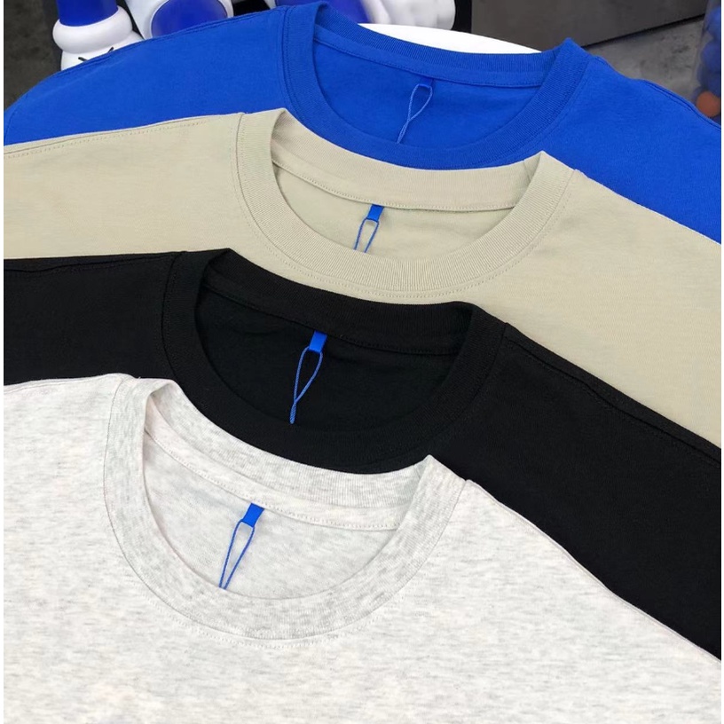 Áo Thun cotton Cổ Tròn Tay Ngắn Thêu Chữ Phong Cách Thời Trang Mới 2023 Cho Nam Và Nữ