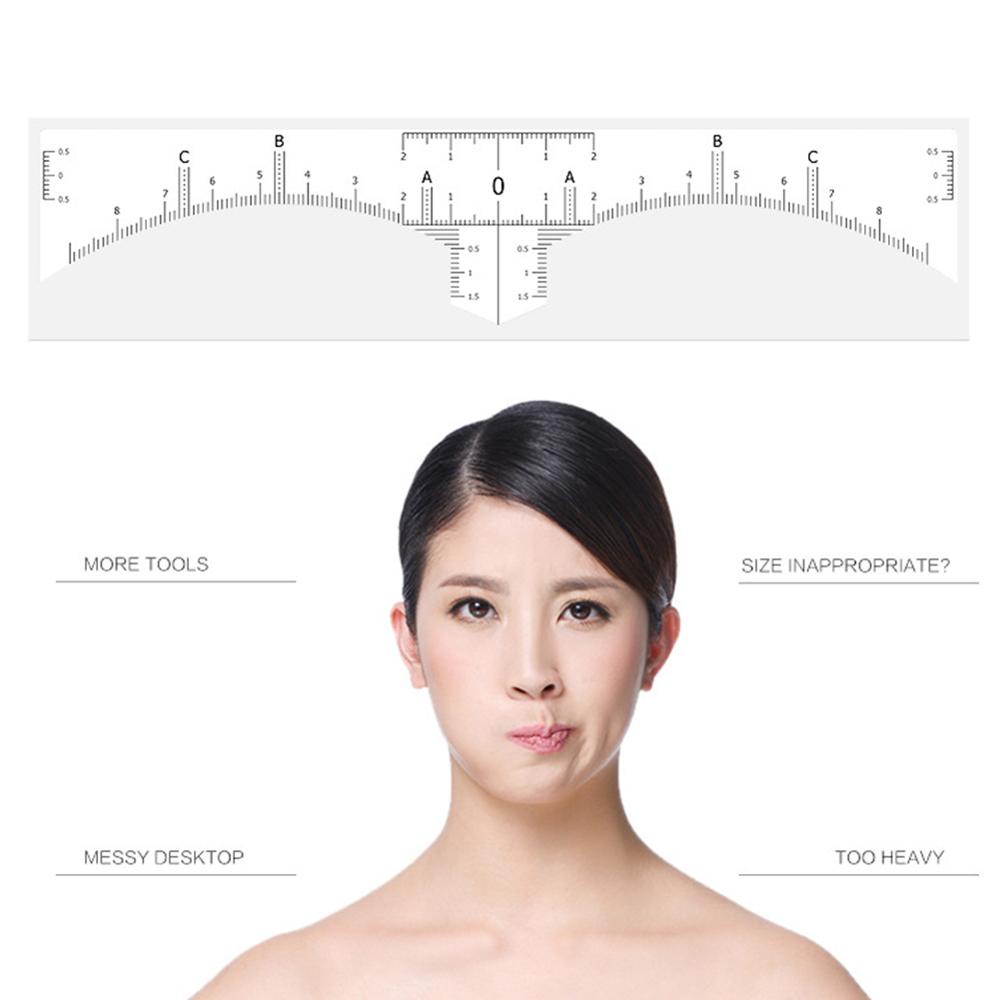 Set 50 Thước Dán Hỗ Trợ Vẽ Lông Mày Sử Dụng Một Lần Tiện Lợi