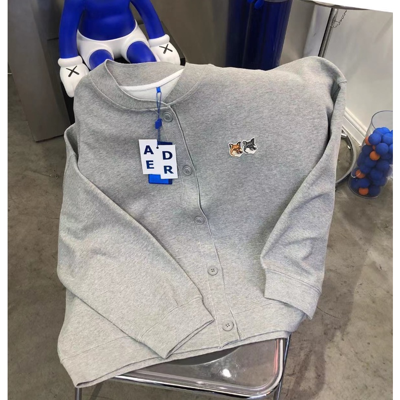 Áo Khoác cardigan Thêu Hình Cáo Phong Cách Thời Trang Đường Phố Mới 2023