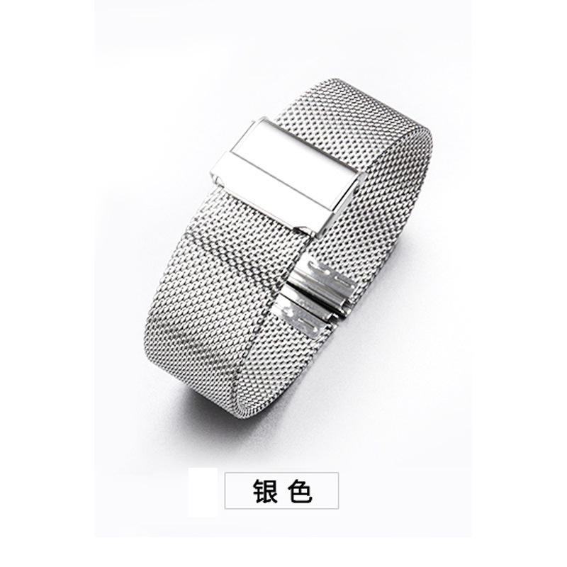 Dây Đeo Đồng Hồ Bằng Thép Không Gỉ 8 / 10 / 12 / 14 / 16 / 18 / 20 / 22 / 24mm