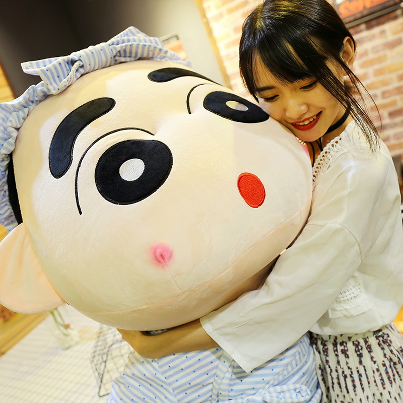 Thú Nhồi Bông Hình Cậu Bé Bút Chì Shin-chan Dễ Thương 35-95cm