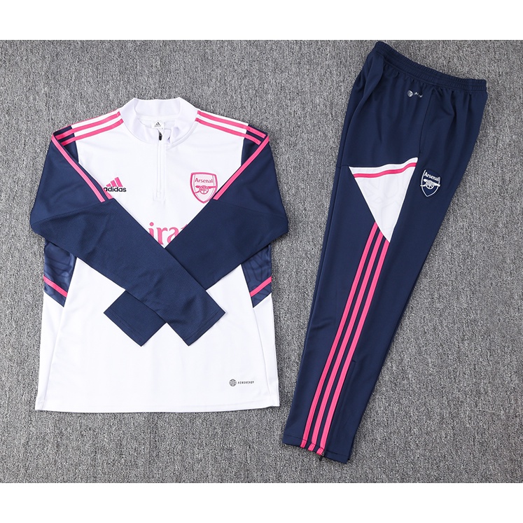 Áo Khoác Bóng Đá Arsenal Tay Dài Có Khóa Kéo Nửa Thân Thời Trang Thu Đông 2022-23 Chất Lượng Cao Tỉ Lệ 1: 1
