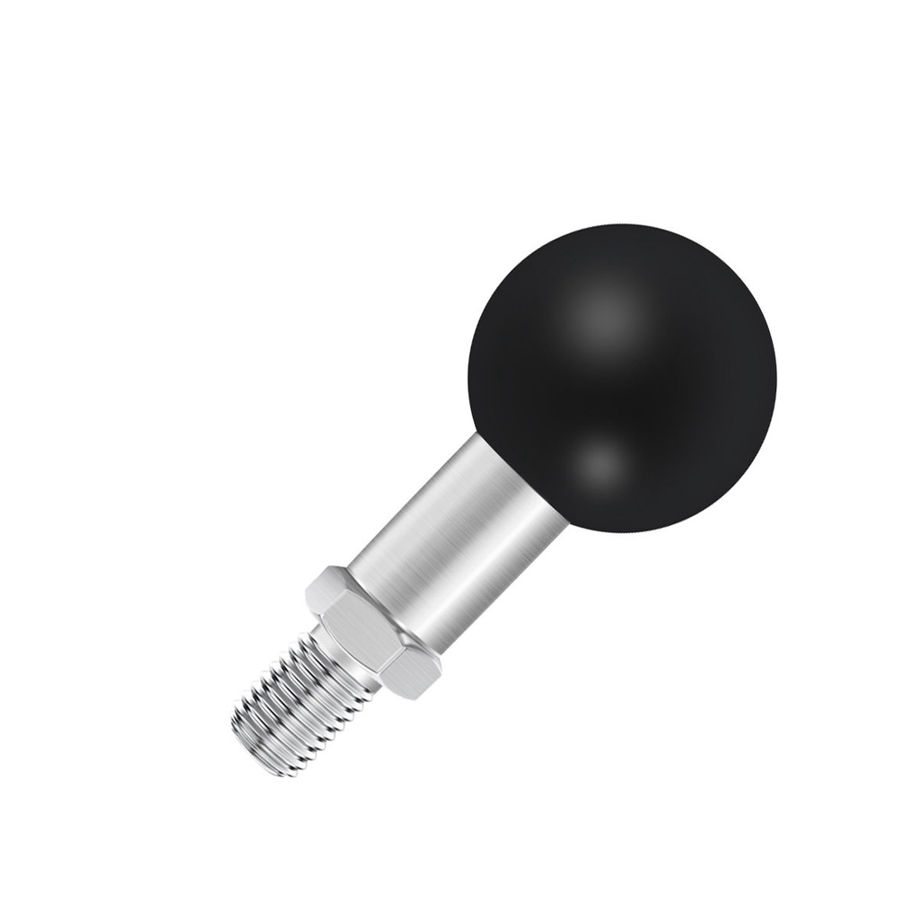 Giá Đỡ Điện Thoại / Gương Chiếu Hậu Đầu Bi 1 inch 25mm Hình Vuông