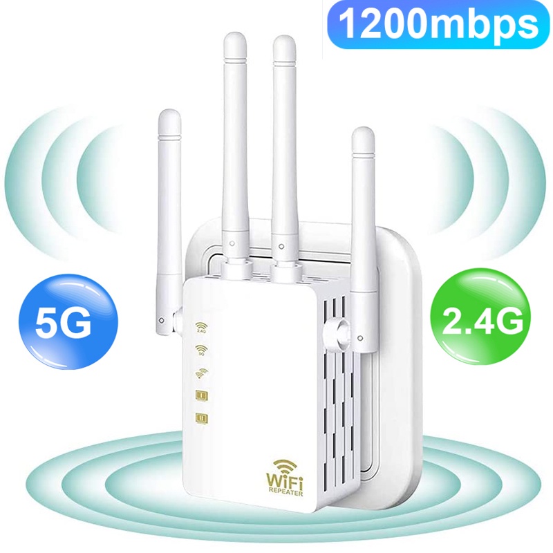 Thiết Bị Khuếch Đại Tín Hiệu WIFI 5 Ghz 1200Mbps 802.11ac Chuyên Dụng | BigBuy360 - bigbuy360.vn