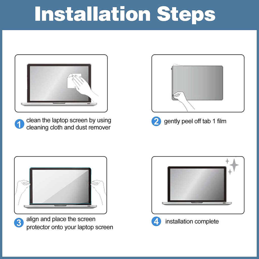 Kính Cường Lực Bảo Vệ Màn Hình Cho MacBook Air 13 M1 A2337 2020 2019 2018 MacBook Pro 13 inch M2 A2338 2022 2020 2019 2018 2017 2016