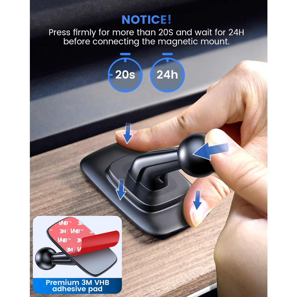 Giá Đỡ Điện Thoại Hít Nam Châm Gắn Xe Hơi Apps2 Cho IPhone 14 13 12 Pro Max Mini Plus Mag