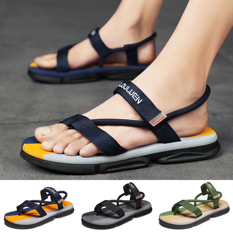 Dép Sandal Đi Biển Chống Trượt Thoáng Khí Cho Nam