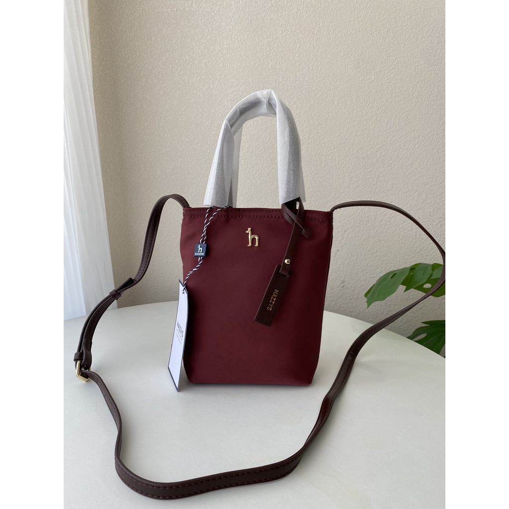 Túi Đeo Chéo Mini Bằng Nylon In Logo Chú Chó Con Dễ Thương Gồm 2 Màu Tùy Chọn