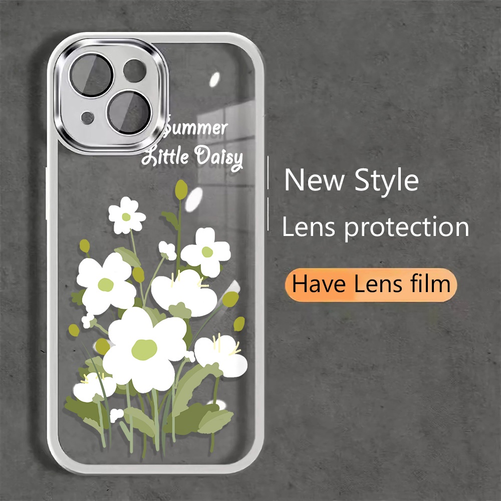 Miếng Dán Bảo Vệ Camera In Hoa Thời Trang Cho iphone 14promax 11 13 12 7Plus X XS Max 7 8