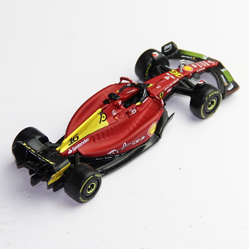Xe Hơi Ferrari F1 Kỷ Niệm Lần Thứ 75 Tỉ Lệ 1: 43 Bburago #16 Phụ Kiện Trang Trí Cho Xe Hơi Leclercc #55 Mô Hình Xe Ô Tô Sainz Monza Ý GP Bằng Hợp Kim