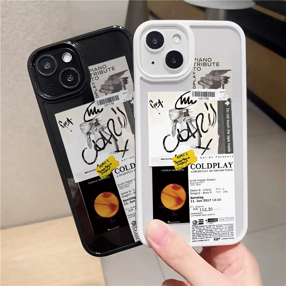 Ốp Điện Thoại Nhựa Cứng Trong Suốt In Nhãn Hiệu Thời Trang Cho iphone 14promax 11 13 12 7Plus 8 X XS Max