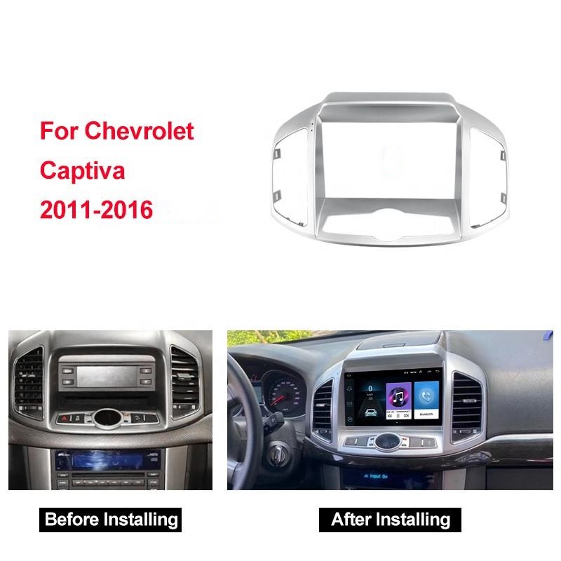 Khung Viền 9 Inch Cho Bộ Radio Android Chevrolet Captiva 2012-2016