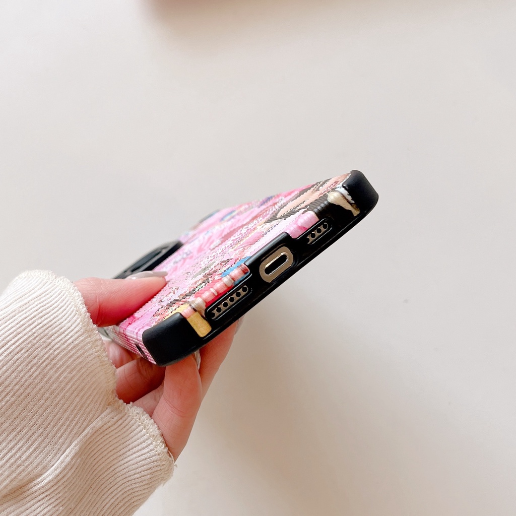 Ốp Điện Thoại tpu Dẻo Họa Tiết Hoạt Hình Đôi Mắt Thiên Thần Kèm Búp Bê Barbie Cho iPhone 14 13 12 11 Pro Max XS XR 7 8 Plus