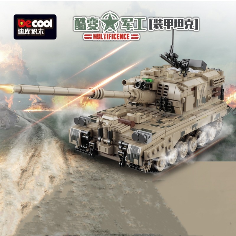 Đồ Chơi Lắp Ráp Xe Tăng Quân Đội 3 Trong 1 WW2
