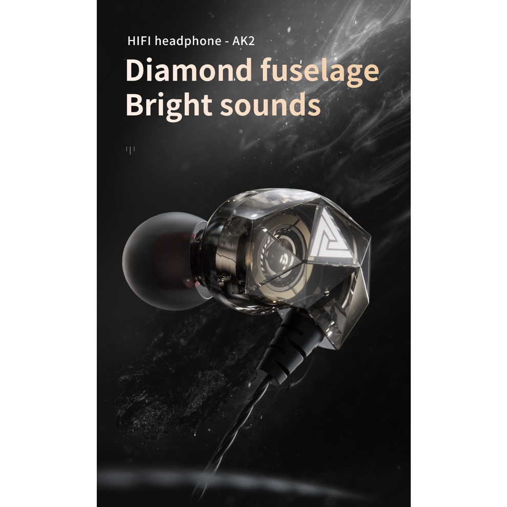 Tai Nghe Nhét Tai QKZ AK2 1 Có Micro Âm Thanh Siêu Trầm