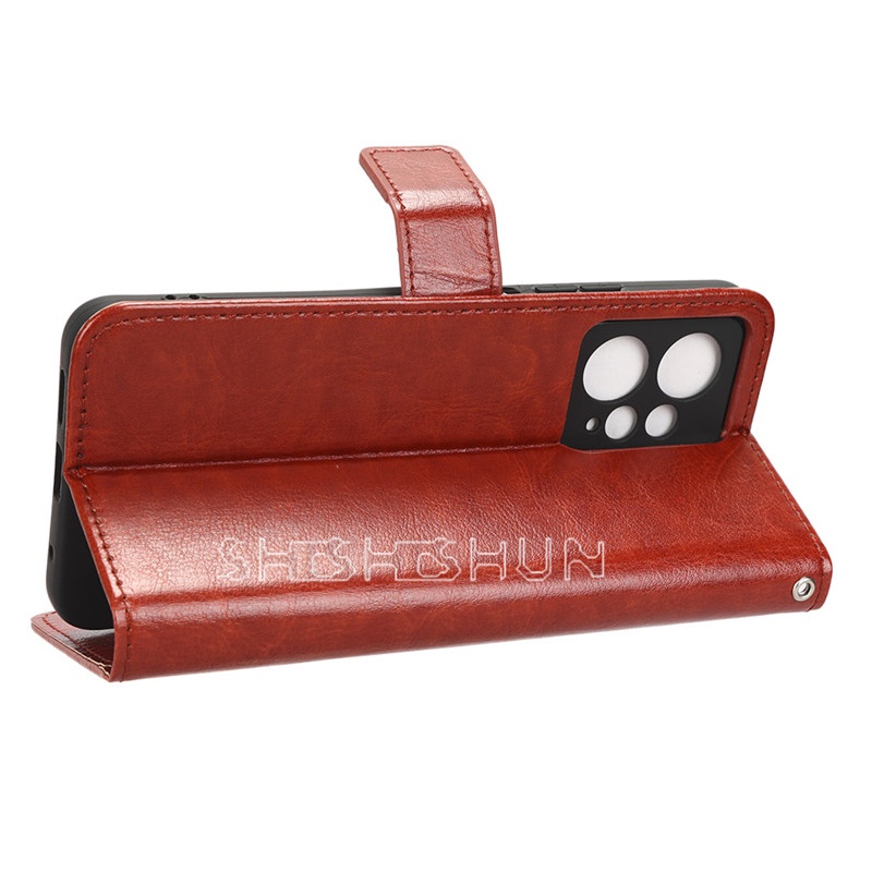 Ốp Điện Thoại Da Gập Chất Lượng Dành Cho Xiaomi Redmi Note 12 4G Redmi Note12 4G