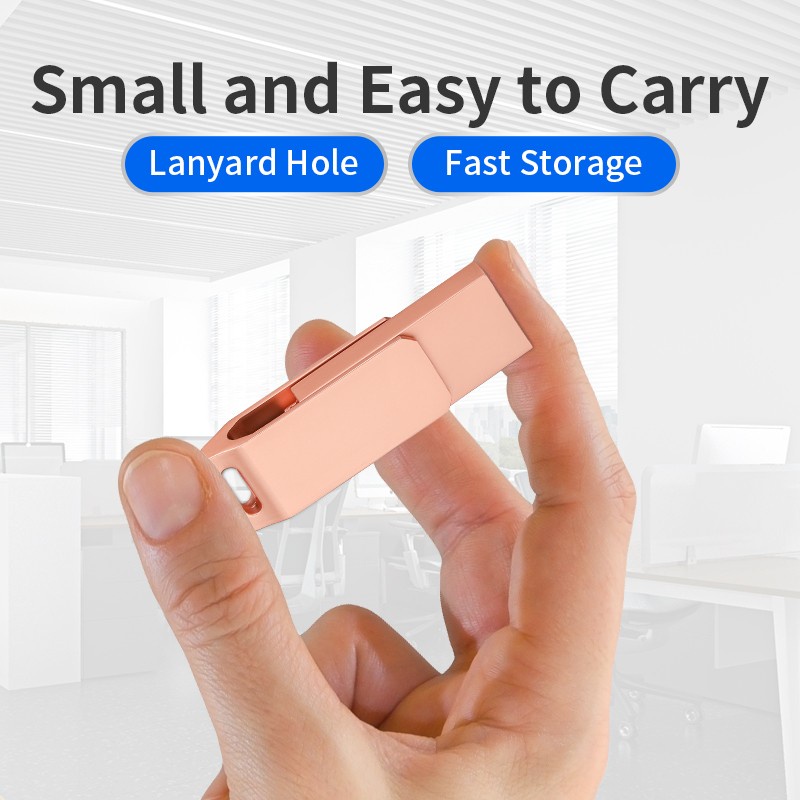 Usb 2 Trong 1 Cho iPhone / iPad / PC 1TB