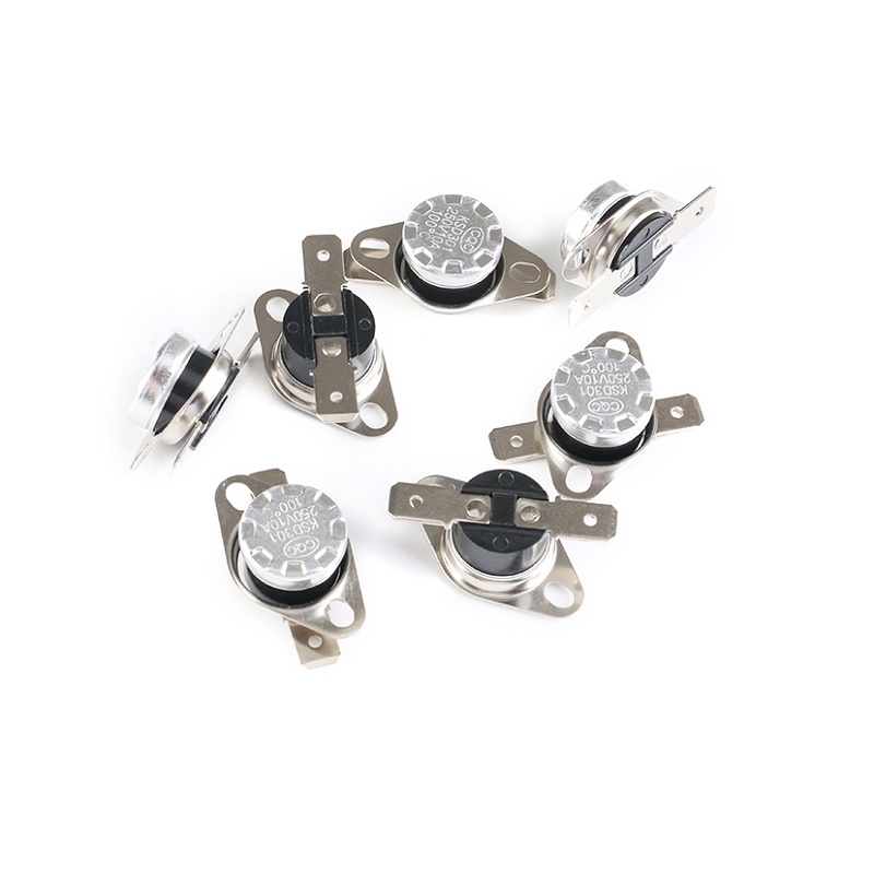 Công Tắc Điều Khiển Nhiệt Độ Thông Thường Ksd301 40 / 50 / 60 / 70 / 80 / 90 / 100 / 110 / 120 / 130 / 140 / 150 / 160 Độ 250V / 10A