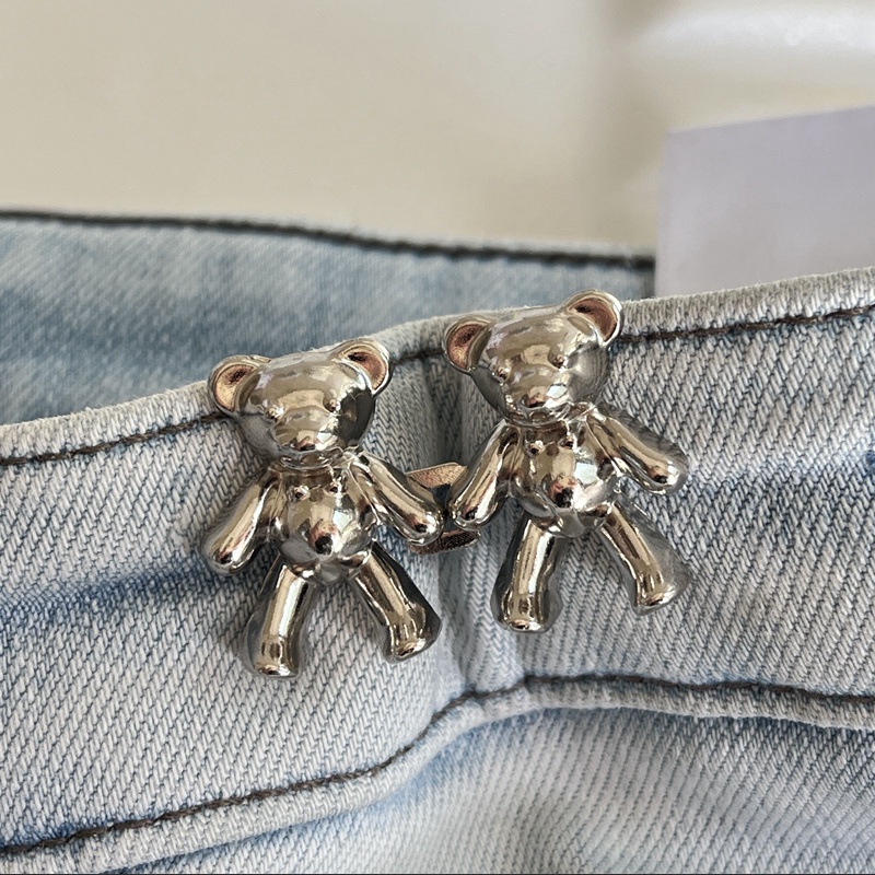 Thời Trang Khóa Cài Thắt Lưng Không Cần Đóng Đinh Có Thể Tháo Rời Dùng Thay Đổi Váy Quần Nhỏ Có Nú