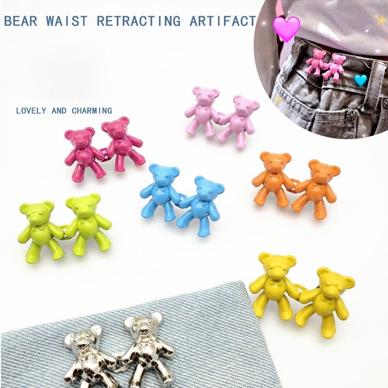 Thời Trang Khóa Cài Thắt Lưng Không Cần Đóng Đinh Có Thể Tháo Rời Dùng Thay Đổi Váy Quần Nhỏ Có Nú