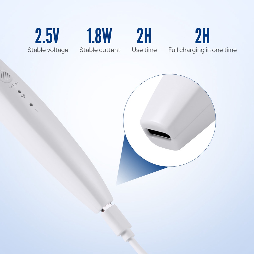 Camera Nội Soi Nha Khoa Không Dây 8Led 2.0MP