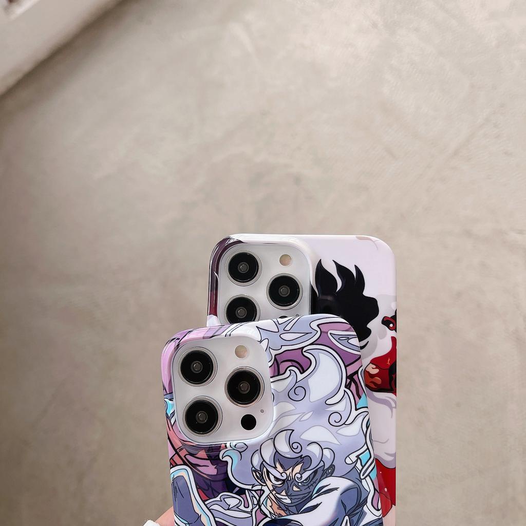 Ốp Điện Thoại Cứng Họa Tiết one piece luffy Cho IPhone 14promax 14pro 13promax 12 11