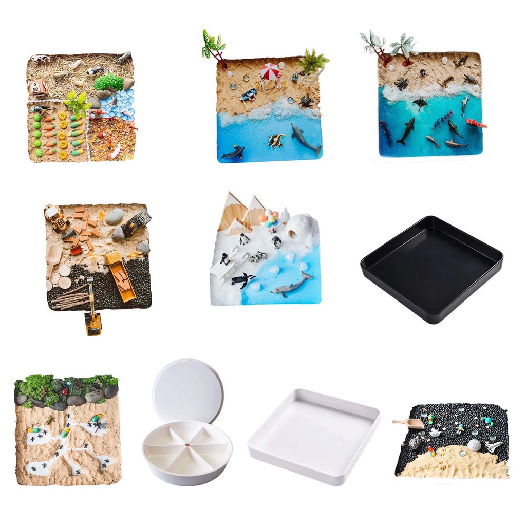 Đồ Chơi Bàn Cát Montessori Cho Trẻ Mẫu Giáo / Đi Du Lịch
