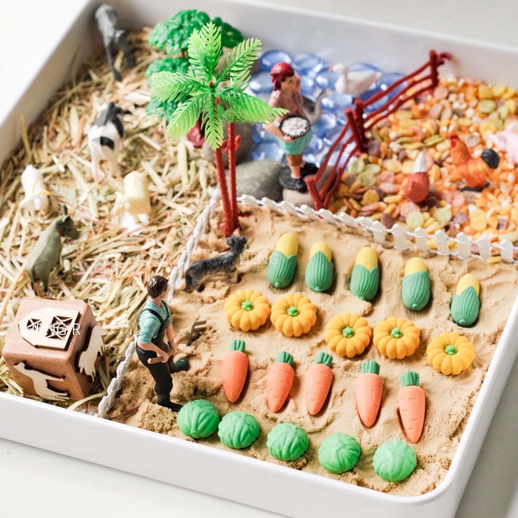 Đồ Chơi Bàn Cát Montessori Cho Trẻ Mẫu Giáo / Đi Du Lịch