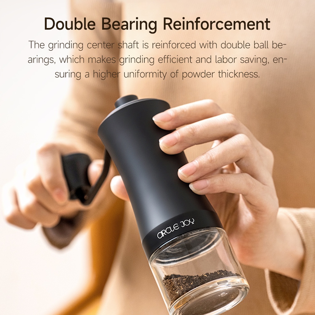 Xiaomi Youpin Máy Xay Cà Phê Bằng Tay   Có Thể Điều Chỉnh Độ Chính Xác Cao Kèm Tay Cầm Mở Rộng