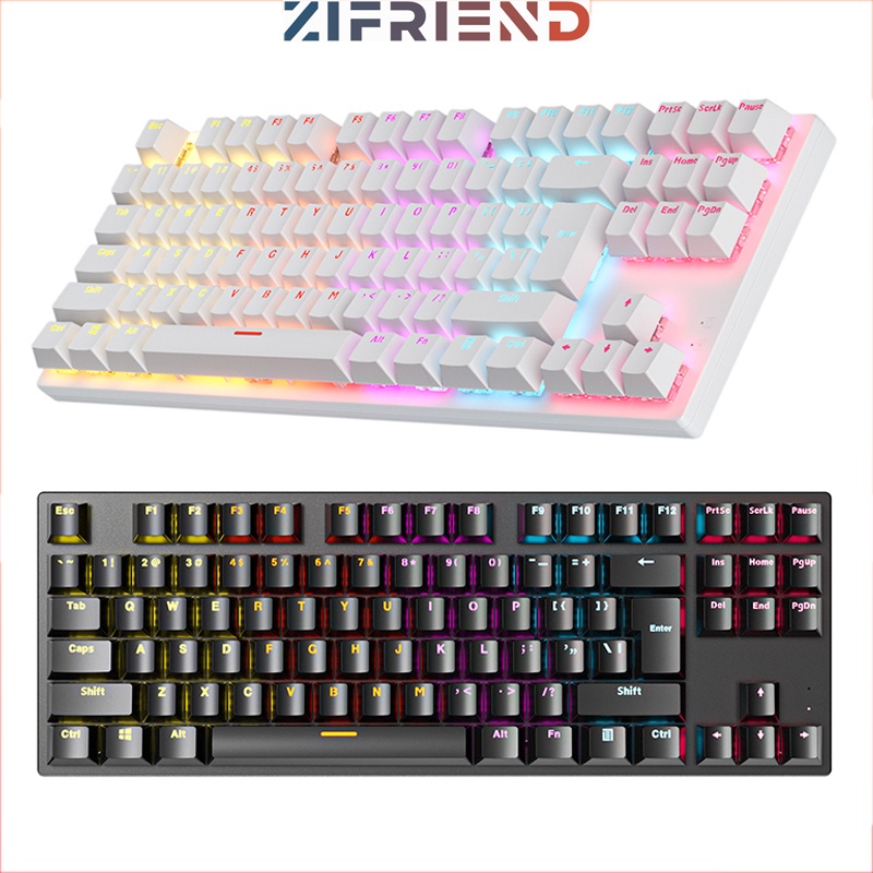 Bàn Phím Cơ Gaming KA800 87 Phím Chuyên Nghiệp