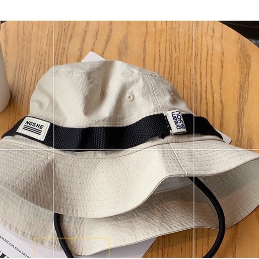 Nón Tai Bèo Vành Rộng Chống Nắng Chống Tia Cực Tím Màu Sắc Tương Phản Thời Trang Mùa Hè Cho Nam Và Nữ