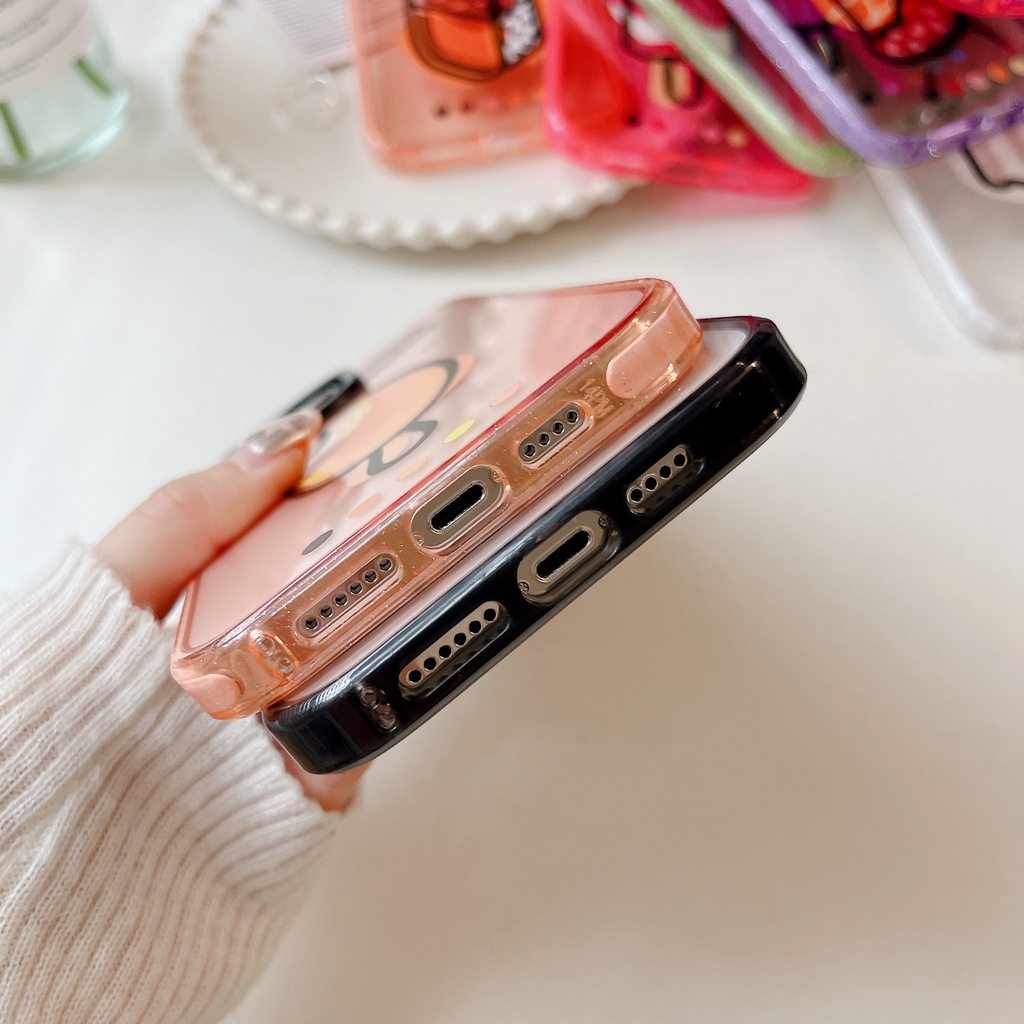 Ốp Điện Thoại Kim Tuyến Nước Hình Que Kem Cho iPhone 15 14 13 12 11 Pro Max Plus