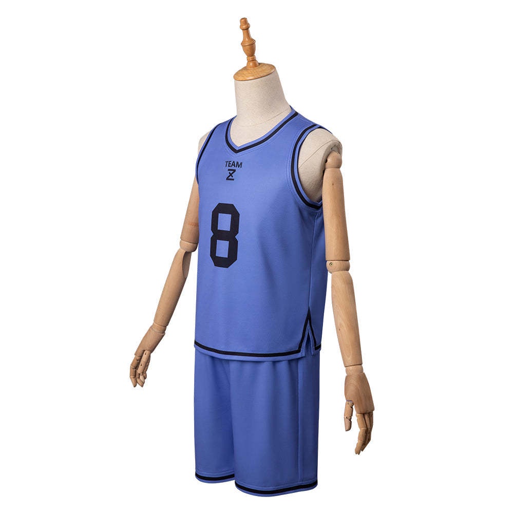 Anime BLUE LOCK Bộ Đồ Hóa Trang Thể Thao Nhân Vật Isagi Yoich Hyoma Chigiri Football Jersey Club Sportswear