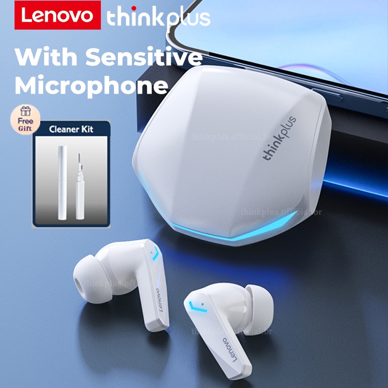 hàng giao ngay!!! Tai Nghe Gaming Lenovo GM2 PRO Bluetooth 5.3 Không Dây Giảm Tiếng Ồn Cảm Ứng Điều Khiển Vân Tay Âm Thanh Hifi 9D Cho Android