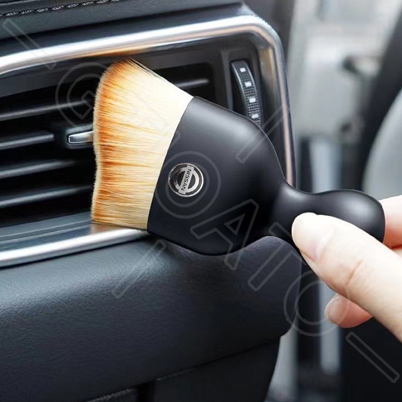 GTIOATO BàN ChảI MềM Ô Tô Cọ Vệ Sinh Xe HơI BàN ChảI LàM SạCh Ô Tô Phụ Kiện Xe Hơi Cho Nissan X Trail Almera Sunny GTR Navara Teana Note Terra JUKE Kicks Serena ALTIMA Leaf NV200 Frontier Sentra GT-R Qashqai NV350 Elgrand March 370Z Tiida