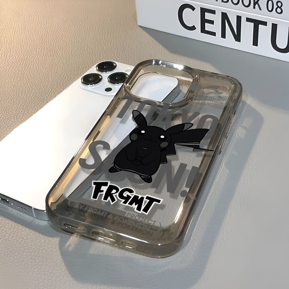 Ốp Điện Thoại Trong Suốt In Hình Pikachu Thời Trang Cho iphone 14 pro max 11 13 12 7 8 Plus X XR XSMax