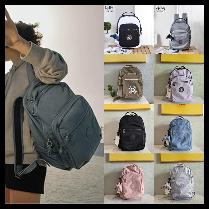 Ba Lô Kipling Phong Cách Mới / Ba Lô Unisex / Túi Đeo Hông 4 Dây Kéo BP3872 (18 Màu)