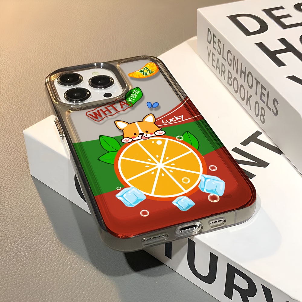 Ốp Điện Thoại Trong Suốt Chống Sốc In Hình Chú Chó Cho iphone 14 pro max 11 13 12 7 8 Plus X XR XSMax